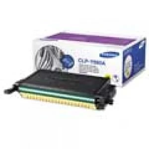 Image of Samsung CLP-Y660A Original Yellow Laser Toner Ink Cartridge