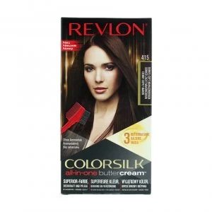 Image of Revlon Colorsilk Buttercream Lasting Color Dark Soft Mahogany For Women