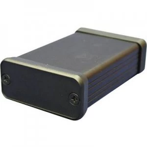 Image of Hammond Electronics 1455D601BK Treaded casing 60 x 45 x 25 Aluminium Black