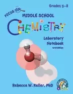 Image of focus on middle school chemistry laboratory notebook 3rd edition