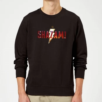 Image of Shazam Logo Sweatshirt - Black - XXL