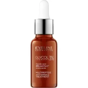 Image of Eveline Cosmetics Glycol Therapy Anti-Aging Serum with peptides 18 ml