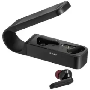 Image of Hama Spirit Pocket Hi-Fi In-ear headset Bluetooth (1075101) Stereo Black Battery indicator, Headset, Charging case, Touch control