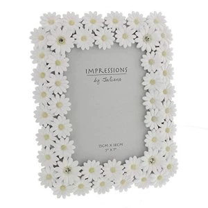 image of 8" x 10" - Impressions Floral Daisy Photo Frame