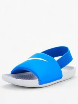 Image of Nike Kawa, Cobalt/White, Size 2.5