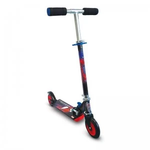 Image of Marvel Comics Spider-Man Foldable Kids 2 Wheel Scooter