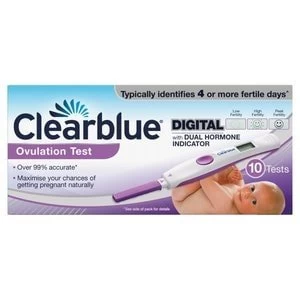 Image of Clearblue Advanced Ovulation Digital Tests 10s