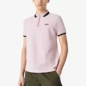 Image of Barbour International Mens Richmond Polo Shirt - Dusk Pink - L