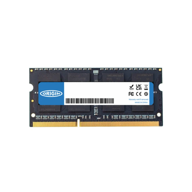 Image of Origin Storage Origin Storage 8GB DDR3 1600MHz SODIMM 2Rx8 Non-ECC 1.5V OM8G31600SO2RX8NE15