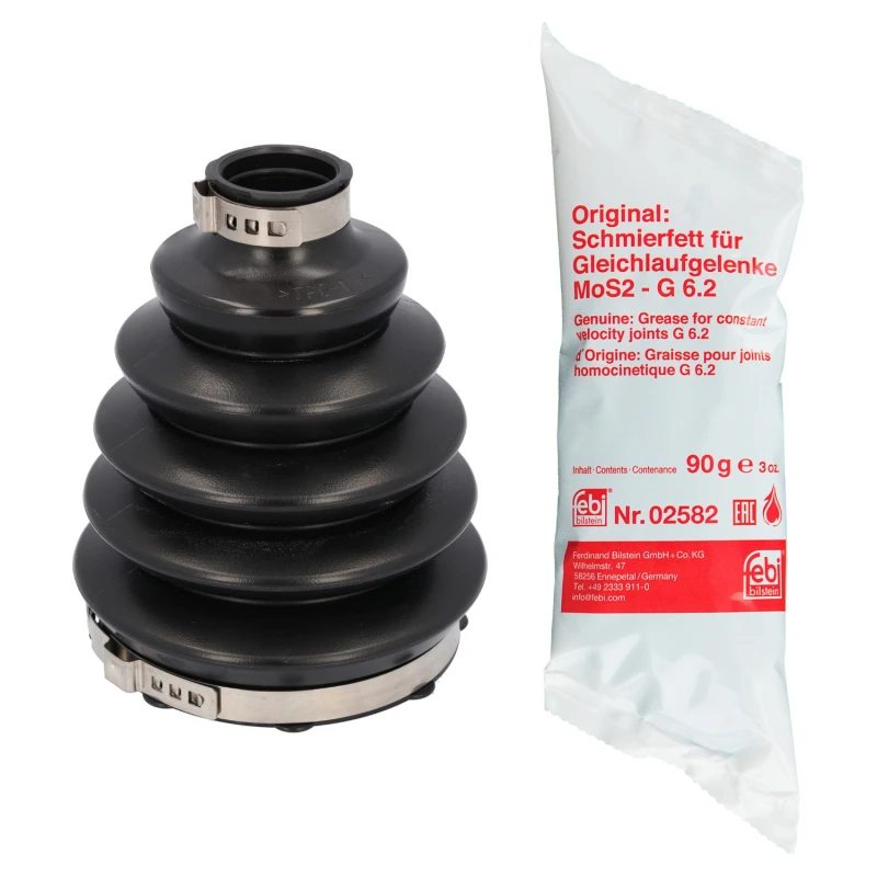 Image of CV boot kit, drive shaft FEBI BILSTEIN 184804