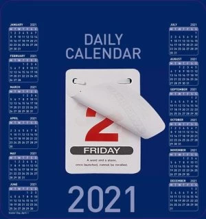 Image of Collins Colplan CDBC 2021 Daily Block Calendar