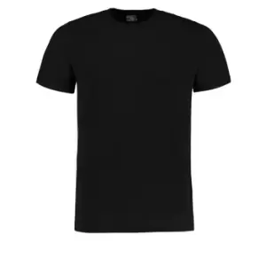 Image of Kustom Kit Mens Superwash 60 Fashion Fit T-Shirt (XS) (Black)