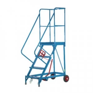 Image of Fort Heavy Duty Mobile Steps 4 Steel Treads MS9804M