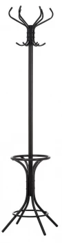 image of Argos Home Hat and Coat Stand - Black