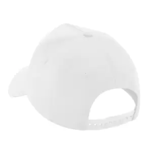 image of Beechfield Urbanwear 6 Panel Snapback Cap (One Size) (Light Grey)