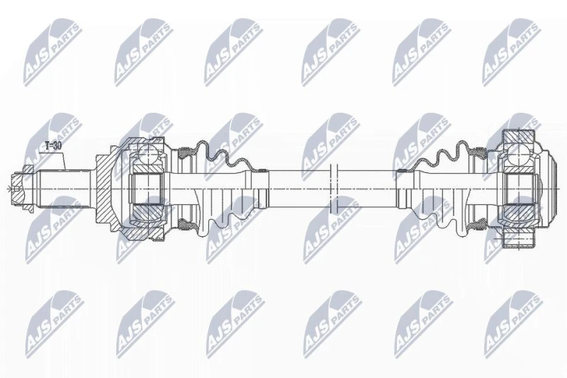 Image of NTY Drive shaft NTY NPW-BM-192