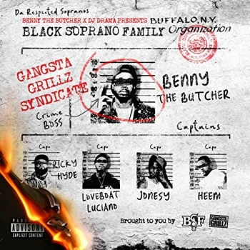 Image of Benny The Nutcher X Dj Drama Present - The Respected Sopranos CD