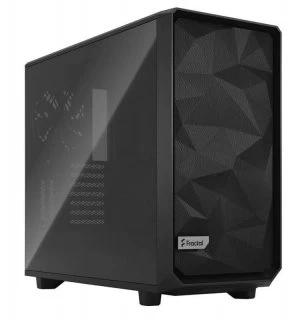 image of Fractal Design Meshify 2 Black Light Windowed Mid Tower PC Gaming Case