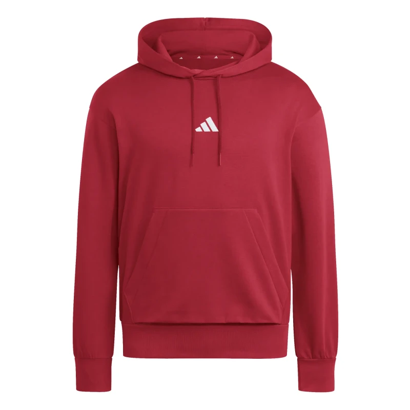 Image of Adidas Hooded sweatshirt adidas Essentials Feelcozy Fleece Rouge Male XL