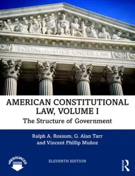 Image of American Constitutional Law Volume IThe Structure of Government