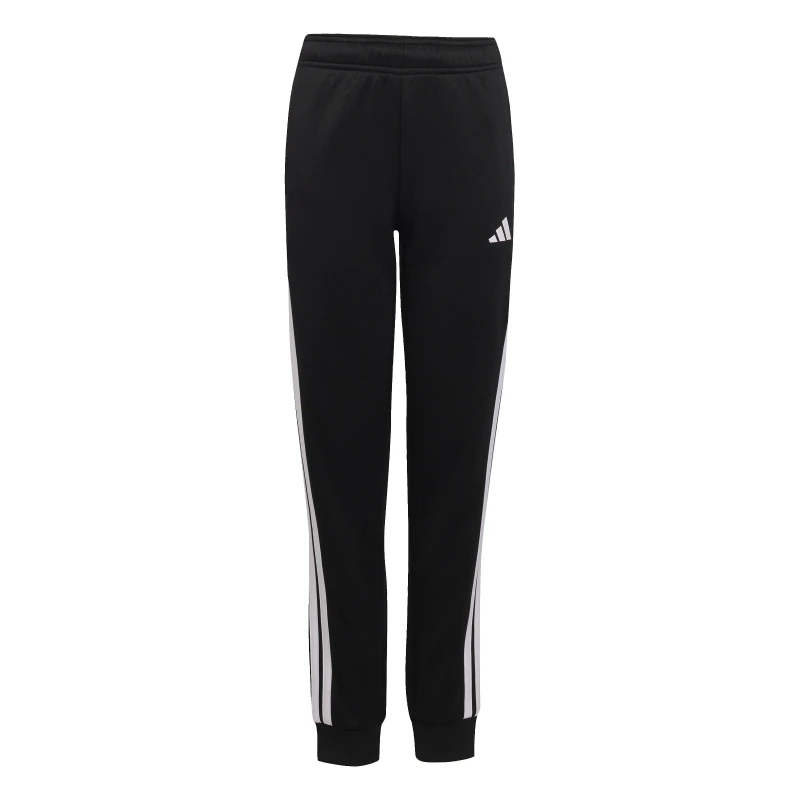 Image of adidas Kids Closed Hem Poly Tracksuit Joggers Black male 7-8 Years