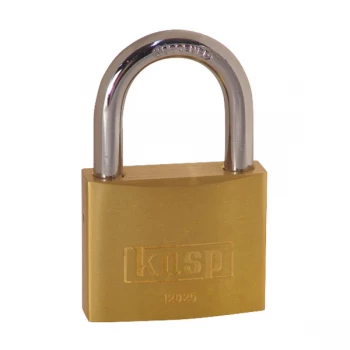 image of Kasp K12025 Brass Padlock - 25mm