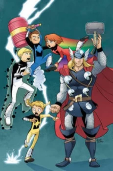 Image of Thor and the Warriors Four by Alex Zaleben Paperback
