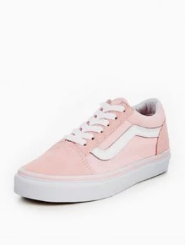 Image of Vans UY Old Skool Childrens Trainer Pink Size 1