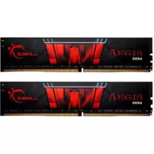 image of G.Skill Aegis PC RAM kit DDR4 32GB 2 x 16GB Non-ECC 3000 MHz 288-pin DIMM CL16-18-18-38 F4-3000C16D-32GISB