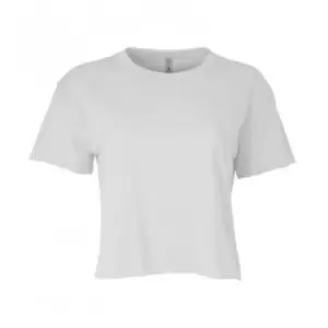 Image of Next Level Womens/Ladies Festival Cali Short-Sleeved T-Shirt (L) (White)