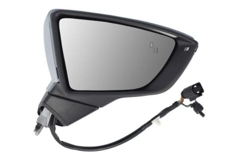 Image of BLIC 5402-10-2120317P Wing mirror Right, Electric, Convex, primed Outside Mirror (50)