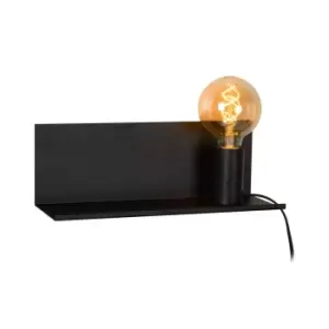 Sebo Modern Bedside Lamp - 1xE27 - Black