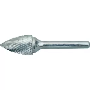 Image of 12X25MM Pointed Tree Carbide Burr Cut 9