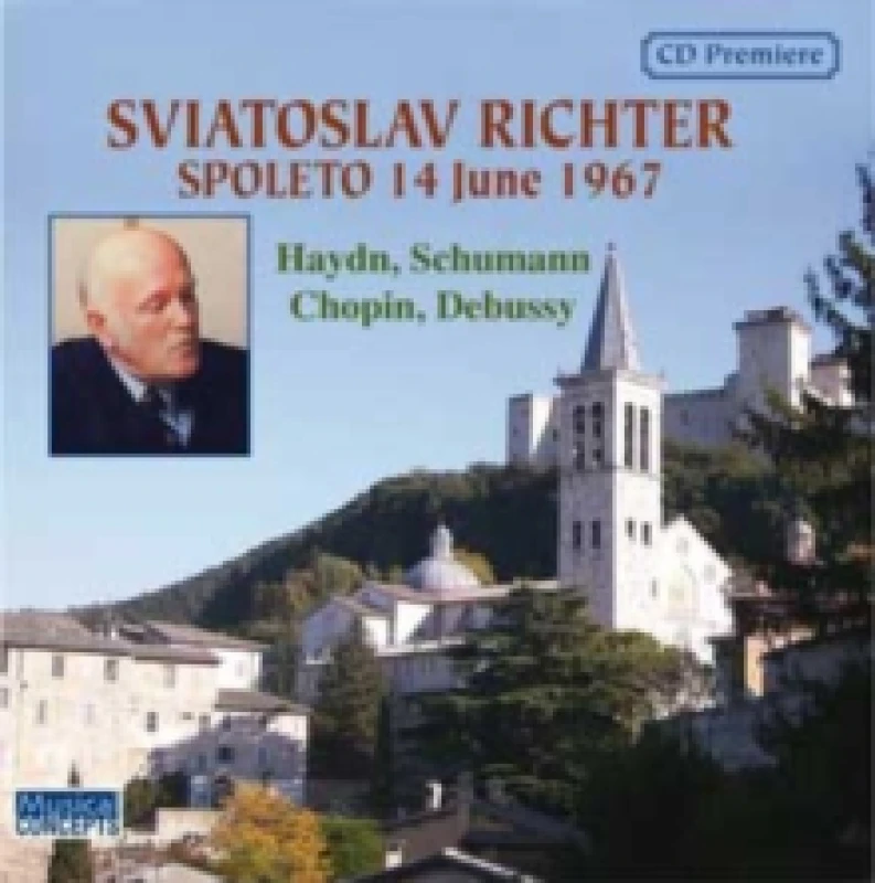 Image of Sviatoslav Richter, Spoleto, 14 June 1967 CD / Album