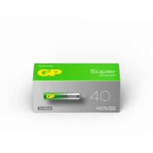 image of GP - PCA24AS575 Super Alkaline aaa 40's Paper box