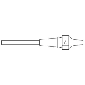 image of Weller Xds 4 Nozzle, 10.5Mm, 1.2Mm, Desoldering