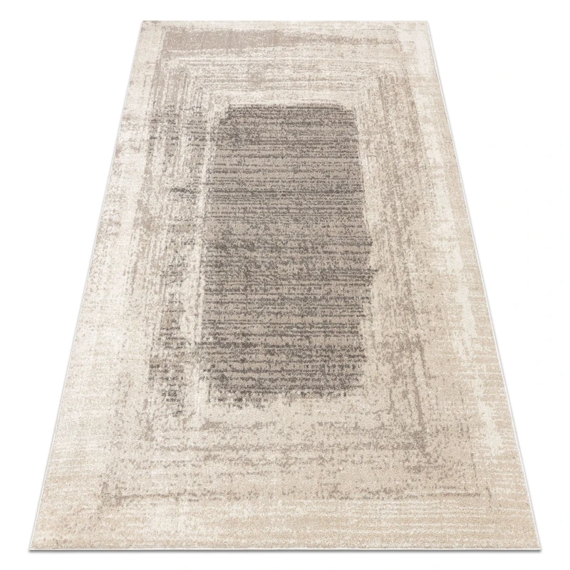 Image of RugsX Carpet Fusion 8256 Cream / Beige - Frame, Vintage, Modern, Abstract 120X170 Cm