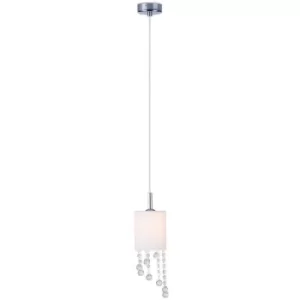 Tango Slim Pendant Ceiling Lights Chrome