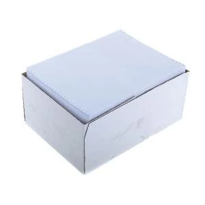 Image of Q-Connect 11x14.5" 1-Part 60gsm Plain Listing Paper Pack of 2000