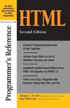 Image of HTML Programmer's Reference by Thomas A. Powell