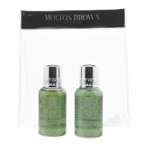 image of Molton Brown Fabled Juniper Berries & Lapp Pine Gift Set 2x 30ml Body Wash