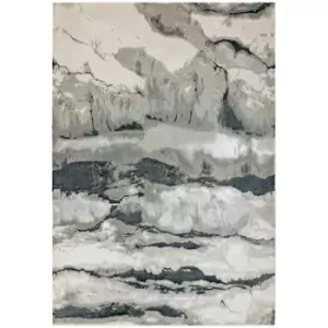 Image of Asiatic Carpets Aurora Machine Woven Rug Quartz - 120 x 170cm
