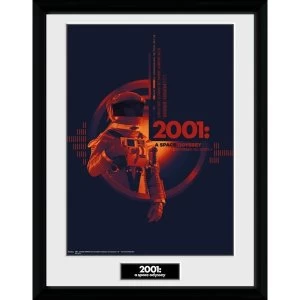 image of 2001 A Space Odyssey Graphic Framed Collector Print