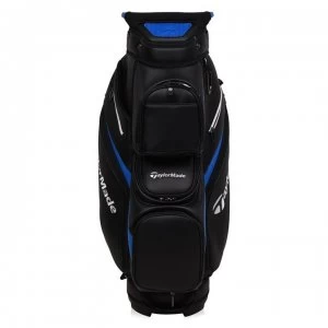 image of TaylorMade Deluxe Golf Cart Bag - Black/Blue