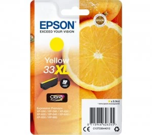 Image of Epson Oranges 33XL Yellow Ink Cartridge