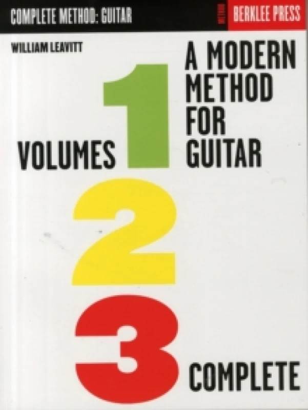 Image of A Modern Method for Guitar by William Leavitt Paperback