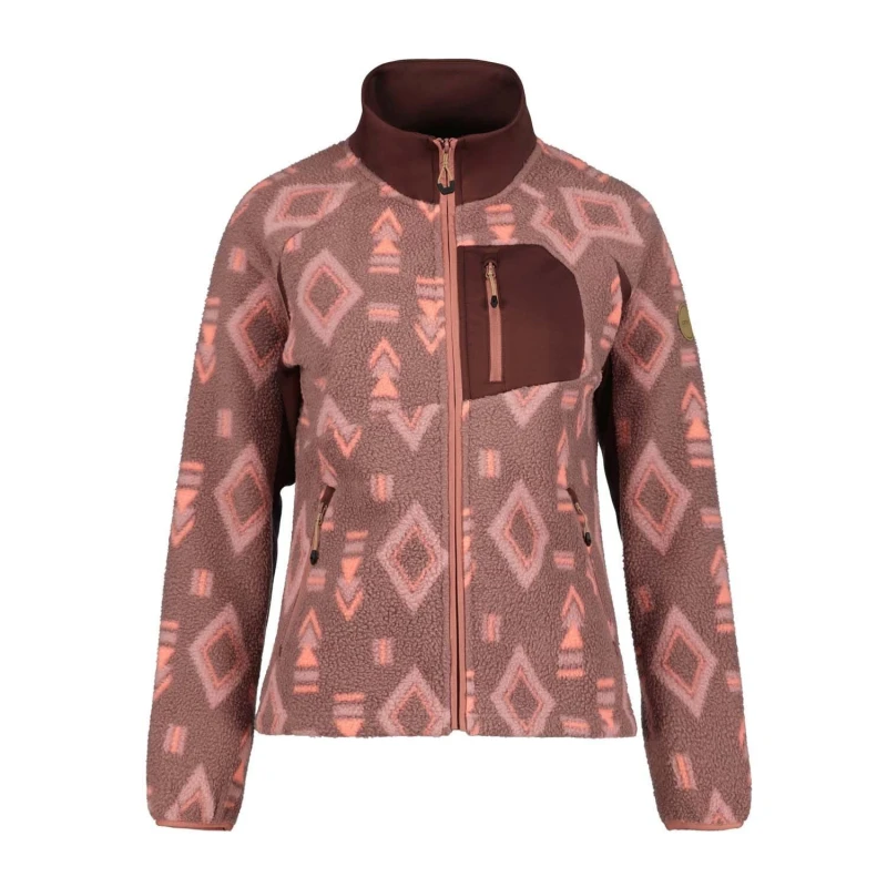 Image of Icepeak Millstadten Full-Zip Fleece Red female S