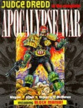 Image of Judge Dredd in the Complete Apocalypse War. Paperback
