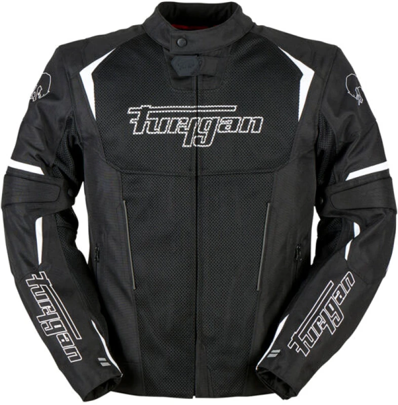 Image of Furygan Ultra Spark 3in1 Vented+ Jacket Black White Size S