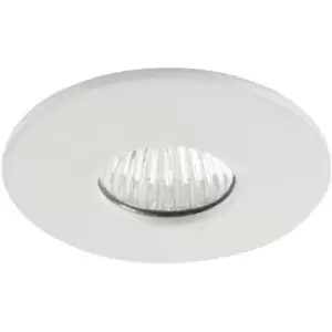 image of Saxby Lighting - Saxby lalo - Bathroom Recessed Downlight 4000K IP44 4W Matt White Paint